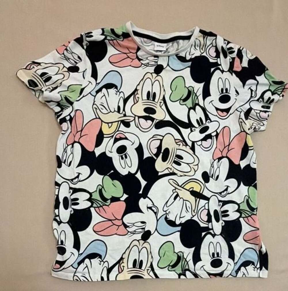 Disney Character All-Over Print Mickey & Friends T-Shirt